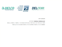 Tablet Screenshot of delcos.it